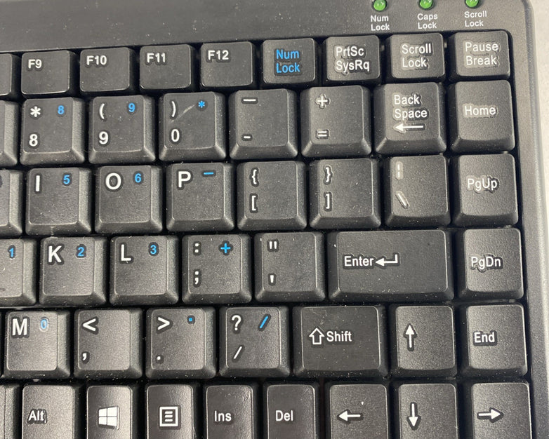 Adesso AKB-410UB SlimTouch USB-Wired Mini Keyboard