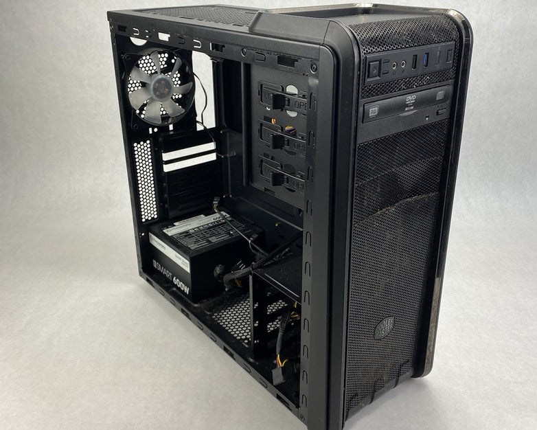 Cooler Master CM 590 III Mid-ATX Computer Case with 600W Power Supply