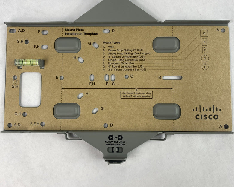 Cisco Meraki MA-MNT-MR-8 Mounting Kit for MR42 Access Point