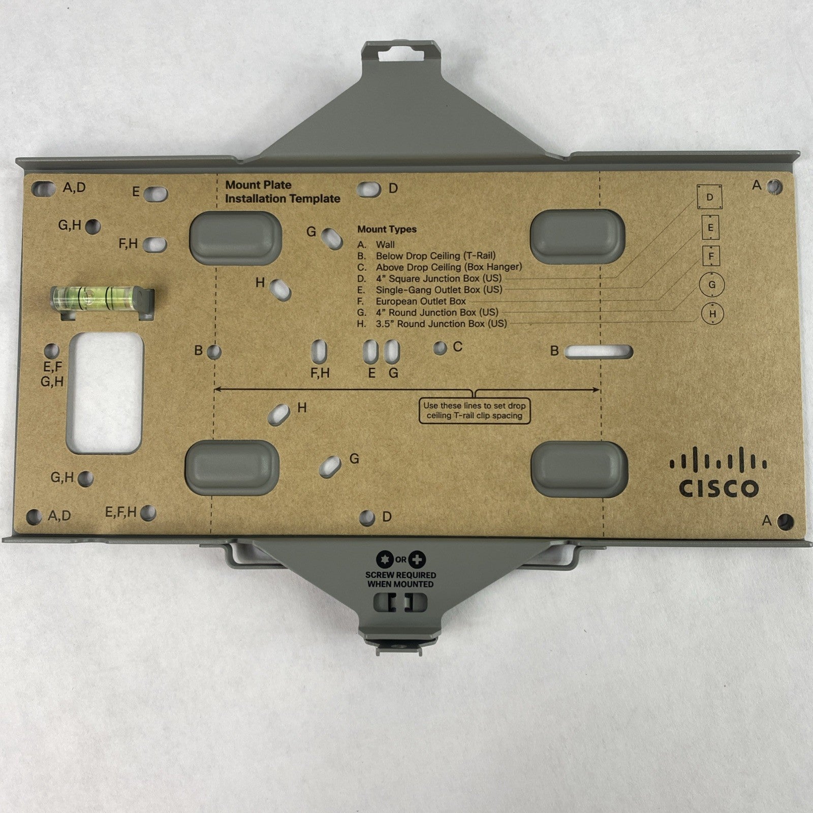 Cisco Meraki MA-MNT-MR-8 Mounting Kit for MR42 Access Point3