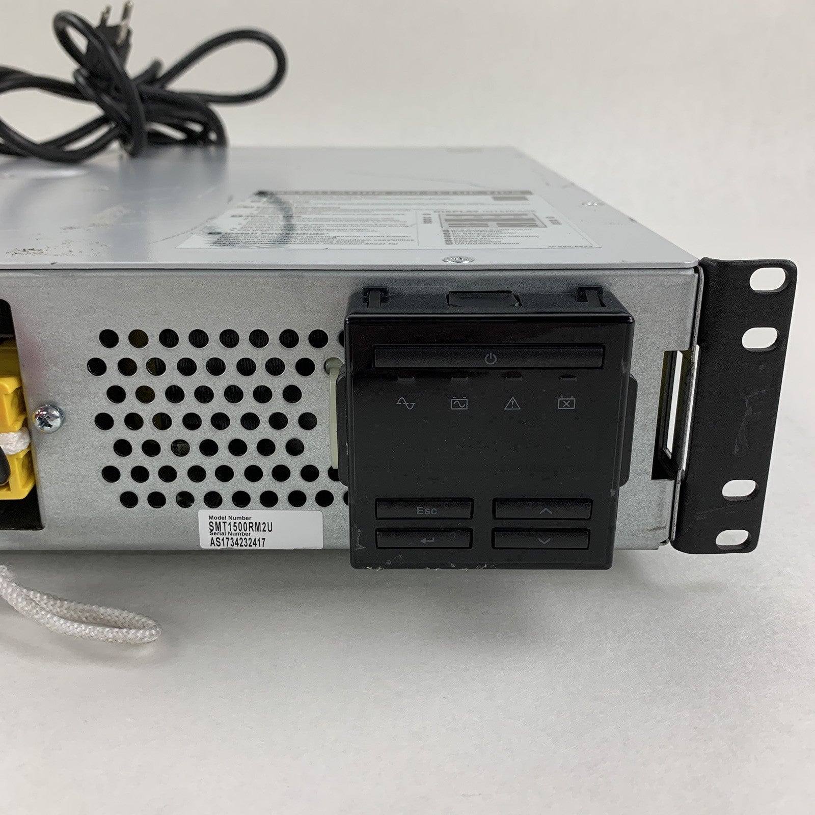 APC SmartUPS SMT1500RM2U 2U Rack Mount w/ Network  Card No Battery No Faceplate