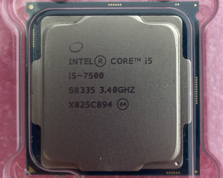 Intel Quad Core i5-7500 CPU Processor 3.40GHz LGA1151 SR335 Tested Lot Of 2