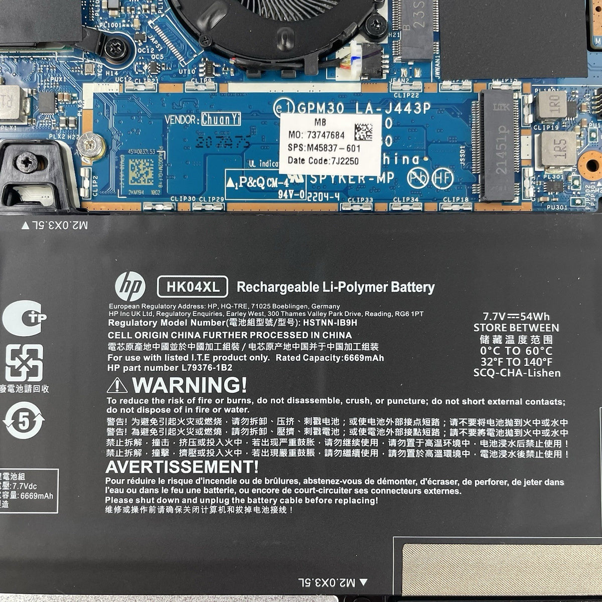 HP EliteBook x360 1030 G8 13.3" i7-1185G7 3.00 GHz 16 GB RAM No SSD/OS/AC17