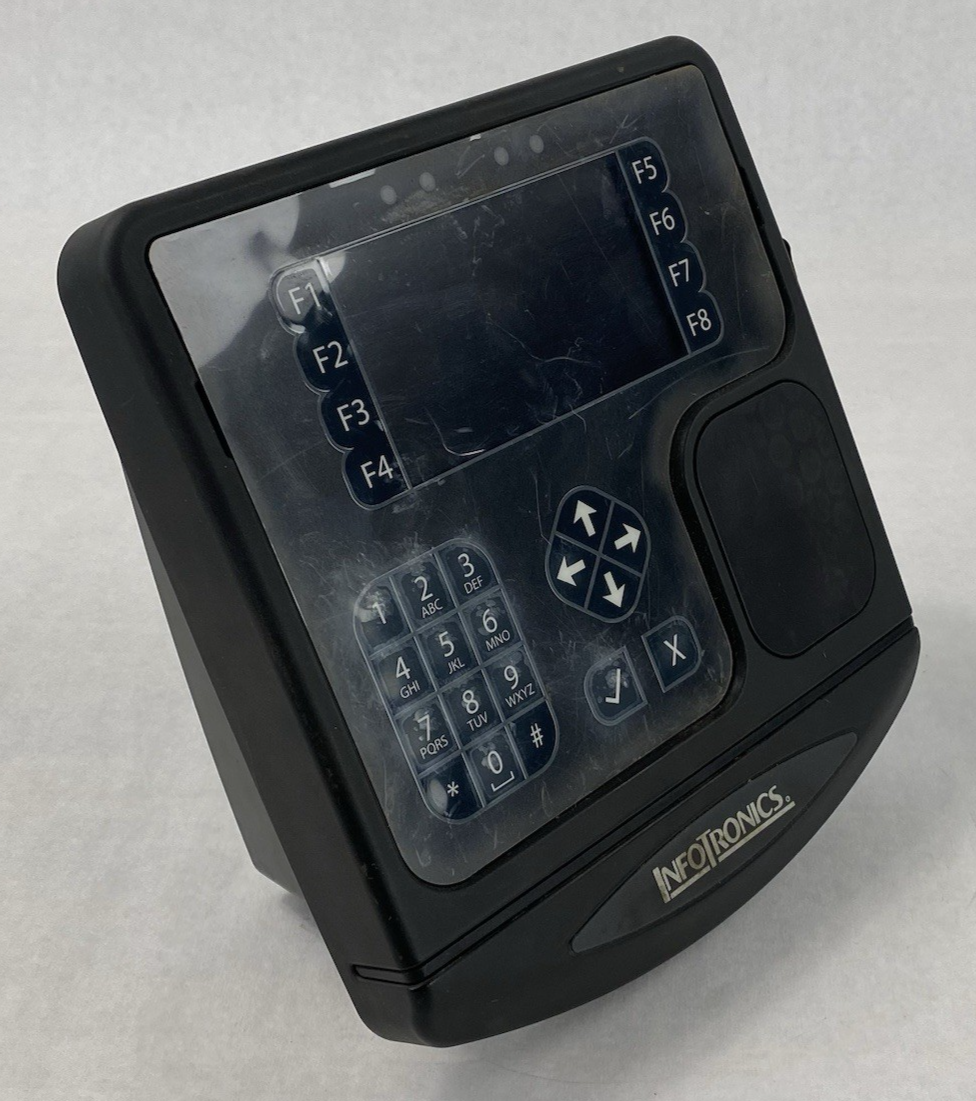 Infotronics Model TC-IT32-PIN Time Clock No Power Source