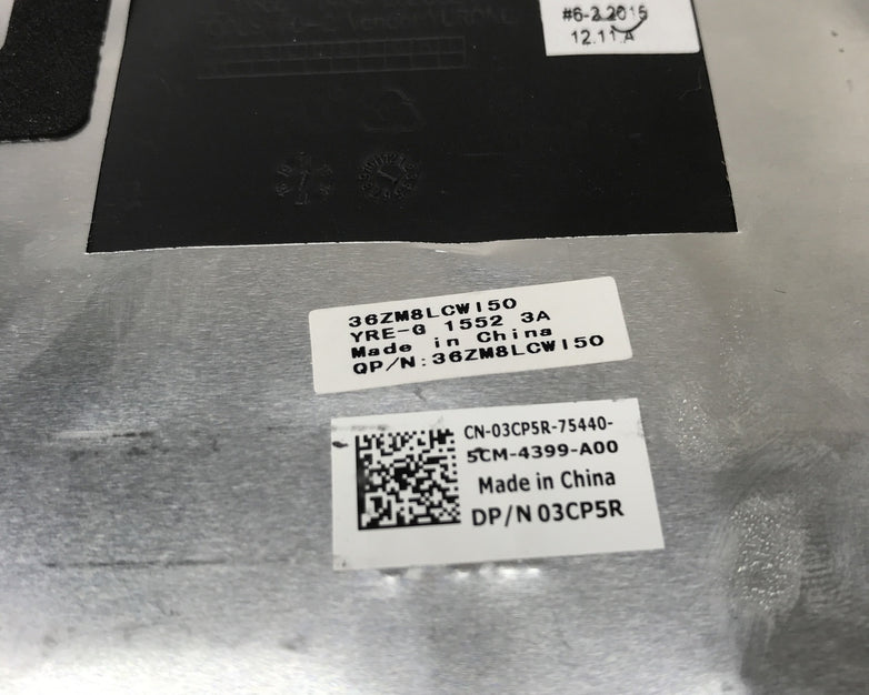 Dell Chromebook Top Cover Lids 03CP5R No Hinges (Lot of 2)