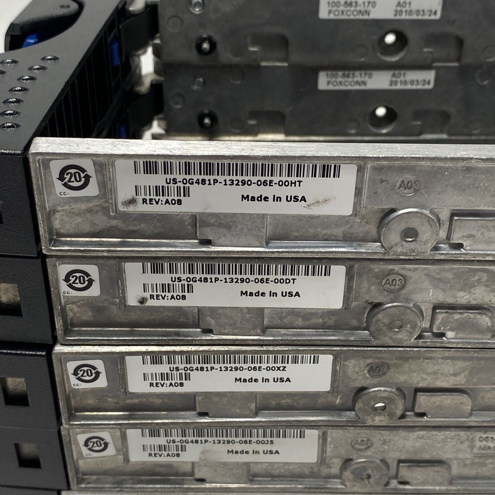 Lot of 6 EMC 005048951 3.5" Hard Drive Caddy Tray