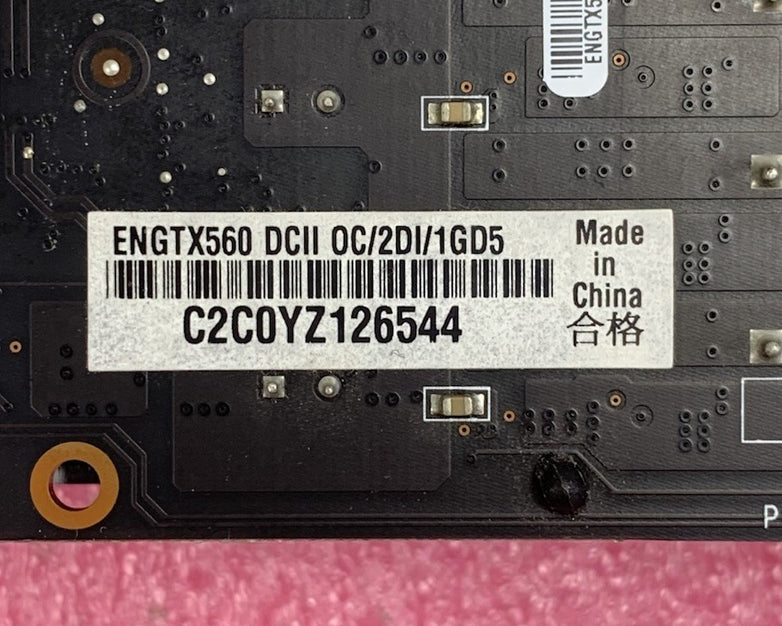 Asus Nvidia DirectCUII ENGTX 560 Video Graphics Card