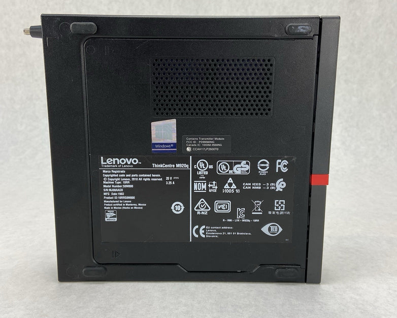 Lenovo ThinkCentre M720q Micro Intel Core i5-8500T 2.1GHz 8GB RAM No HDDOSAC