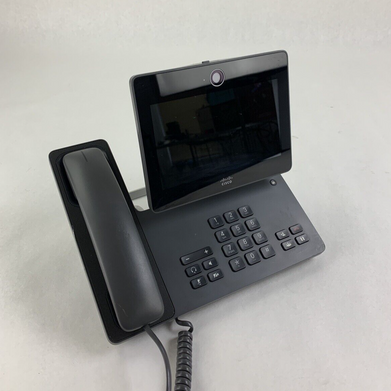 Cisco DX650 IP Phone CP-DX650-K9 VoIP SIP Phone W/ Stand & Handset Tested Reset