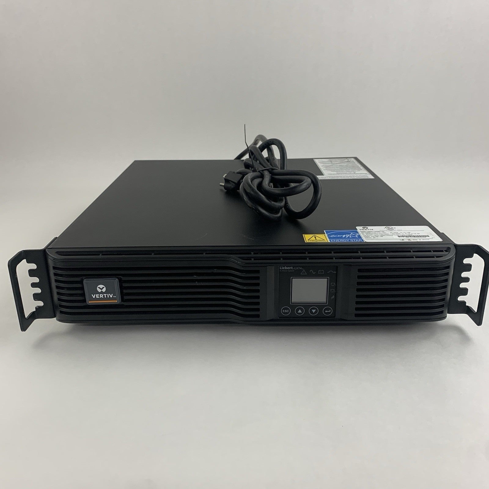 Liebert Vertiv GXT4-1500RT120 GXT4 1500VA Tested No Battery w/ IS-UNITY-DP1