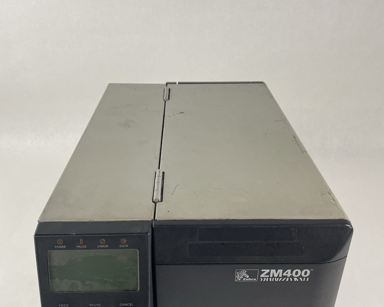 Zebra ZM400 ZPL ZM400-2001-0100T Thermal Printer 226,689 Page Count
