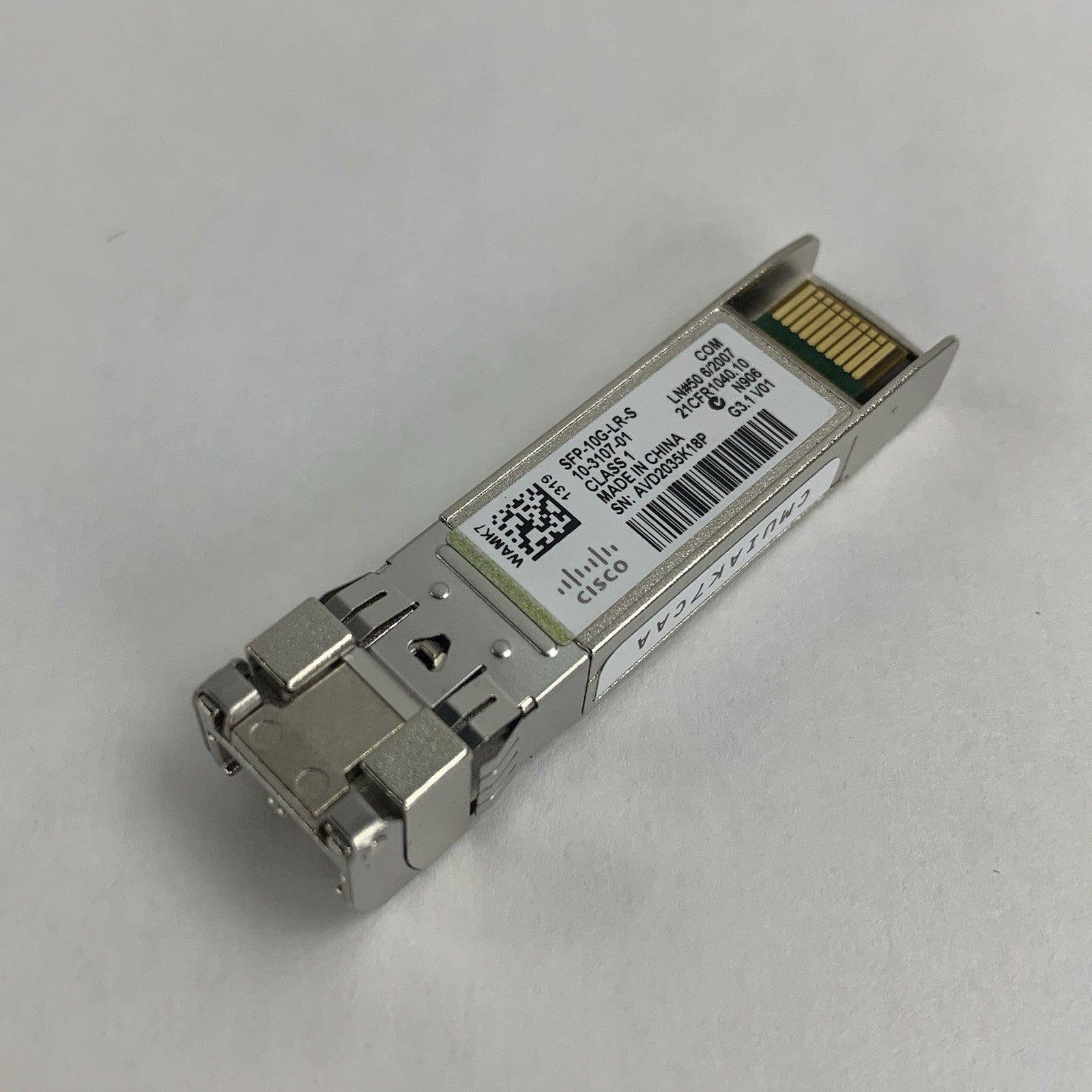 Cisco SFP-10G-LR-S 10G BASE-LR SFP+ Transceiver Module0