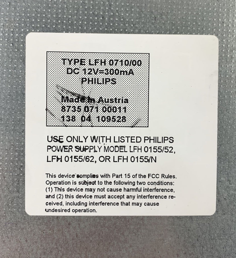 Philips 710 Transcription System w/ AC Adapter Power Supply9