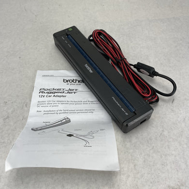 Brother Printer LB3692-003 Car Adapter 14' For Ruggedjet 2 3200 4200