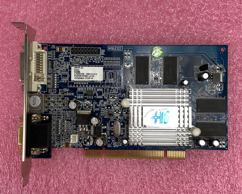 HIS ATI Radeon 7000 RV100 64MB PCI Graphics Card