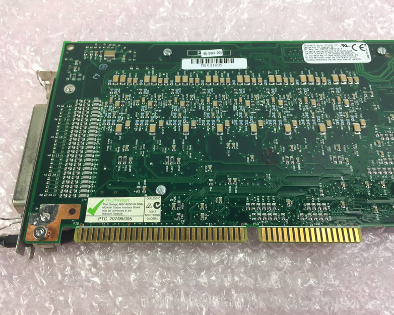 Dialogic ISA 04-2424-001 MSI/SC-Global w/ Daughter Card N347 89-0581-002