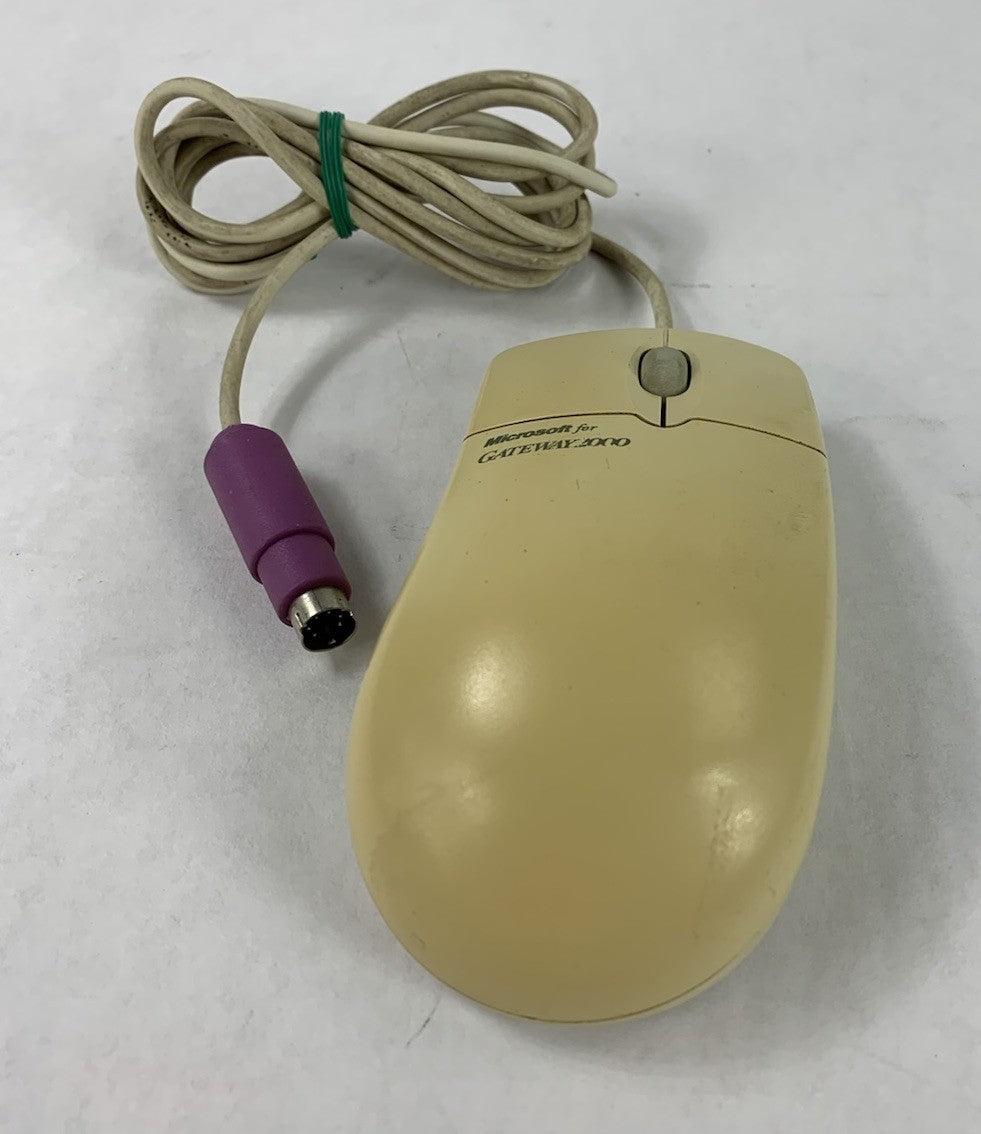 Microsoft Gateway IntelliMouse 97599 1.1A PS/2-Wired Ball Mouse (Lot of 2)1