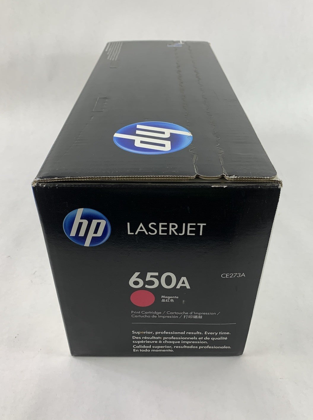 HP LaserJet 650A CE273A Magenta Toner Cartridge Exp: Aug 20143