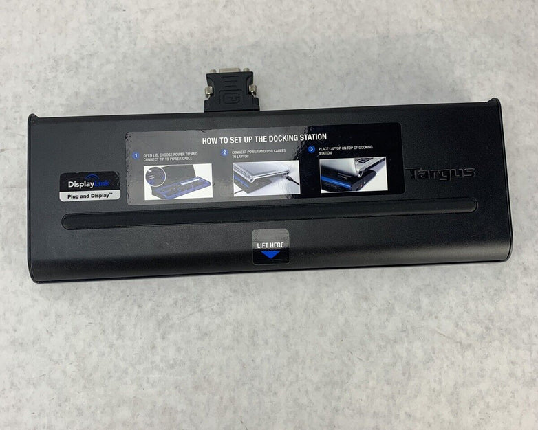 Targus ACP71USZ-66 ACP71USZ-66 Universal USB 3 Dock Station  No Power Cord