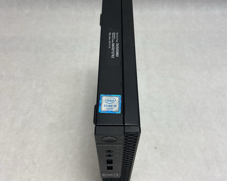 Dell Optiplex 3050 Micro Intel Core i5-6500T 2.5GHz 8GB RAM w/AC No HDD\OS