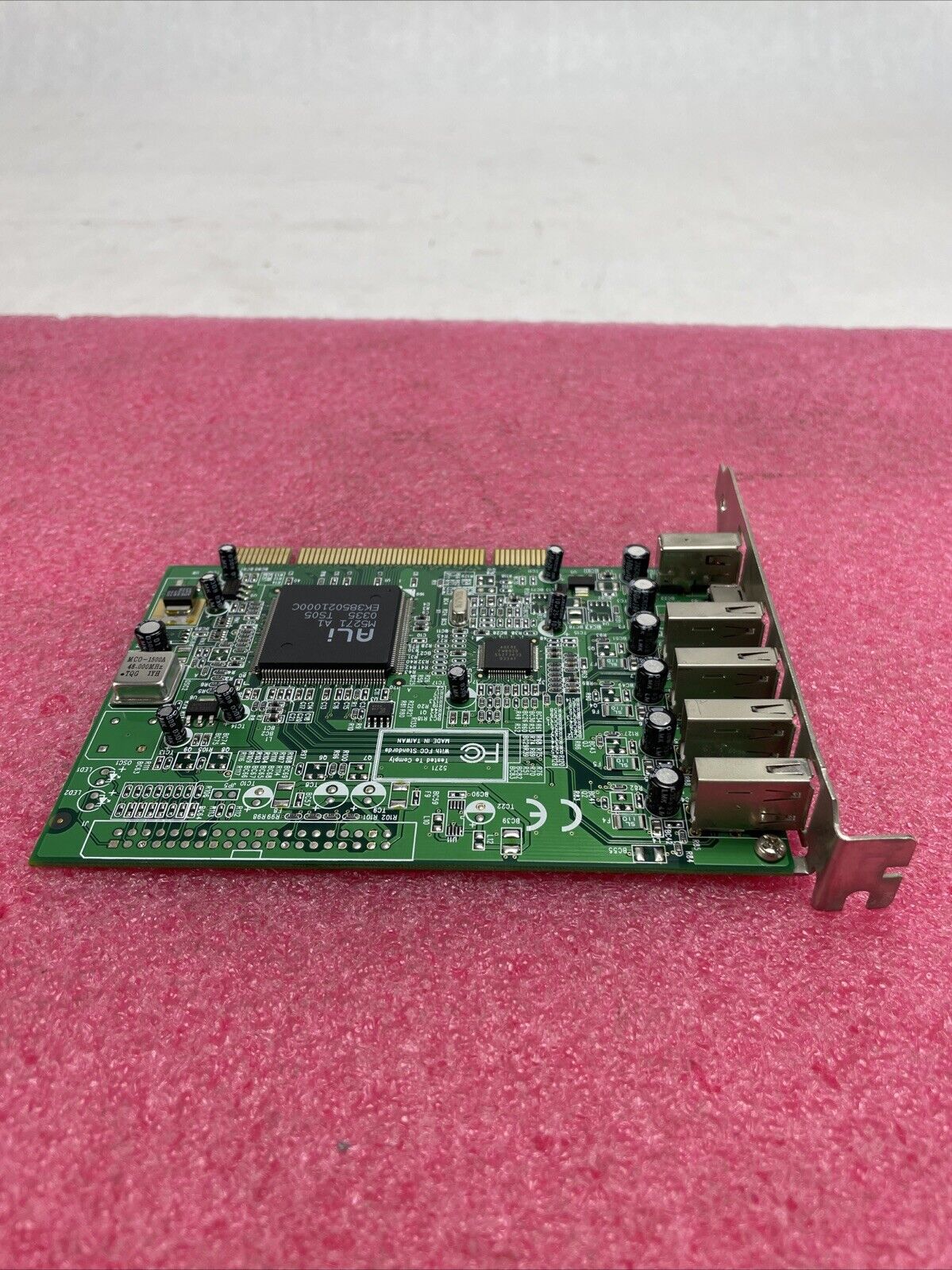Ali PCI Card 4 USB 2 FireWire 400 IEEE Card Adapter