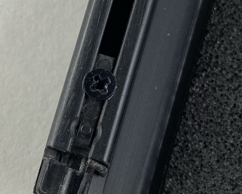 Corsair Obsidian Series 550D Mid-Tower Gaming Computer Case Damaged Front Panel