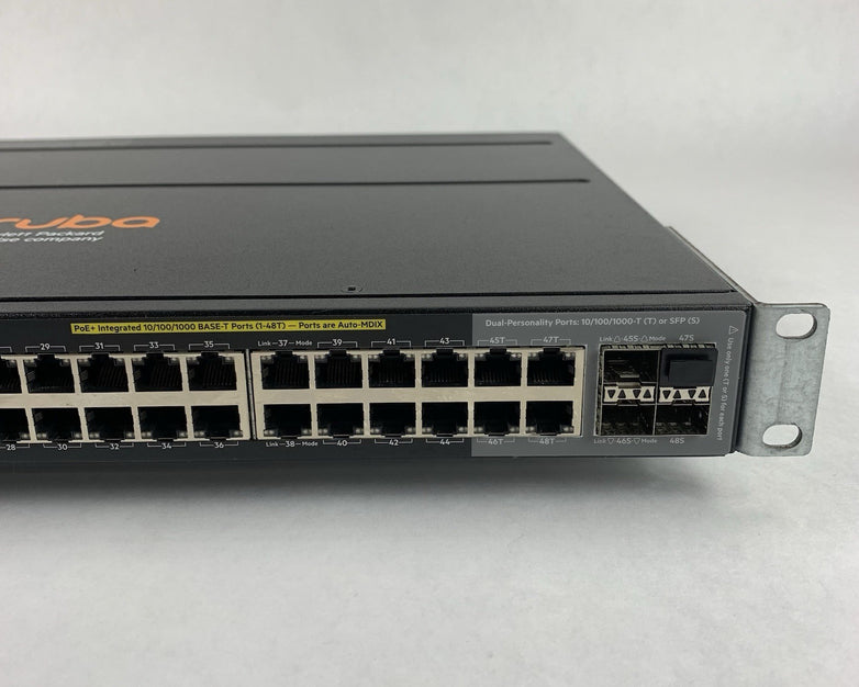 ARUBA J9729A 2920-48G 48 Port Switch W/Rack Ears Tested
