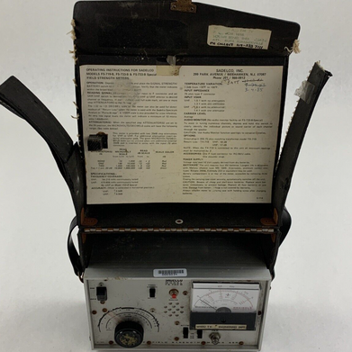Sadelco FS 733 B VHF Cable TV Signal Strength Tester Untested