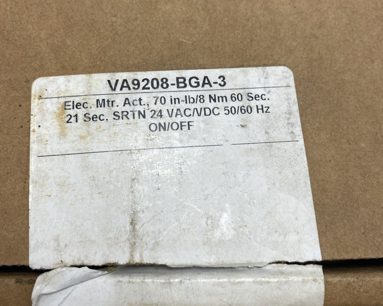 Johnson Controls VA9208-BGA-3 Electric Spring Return Valve Actuator