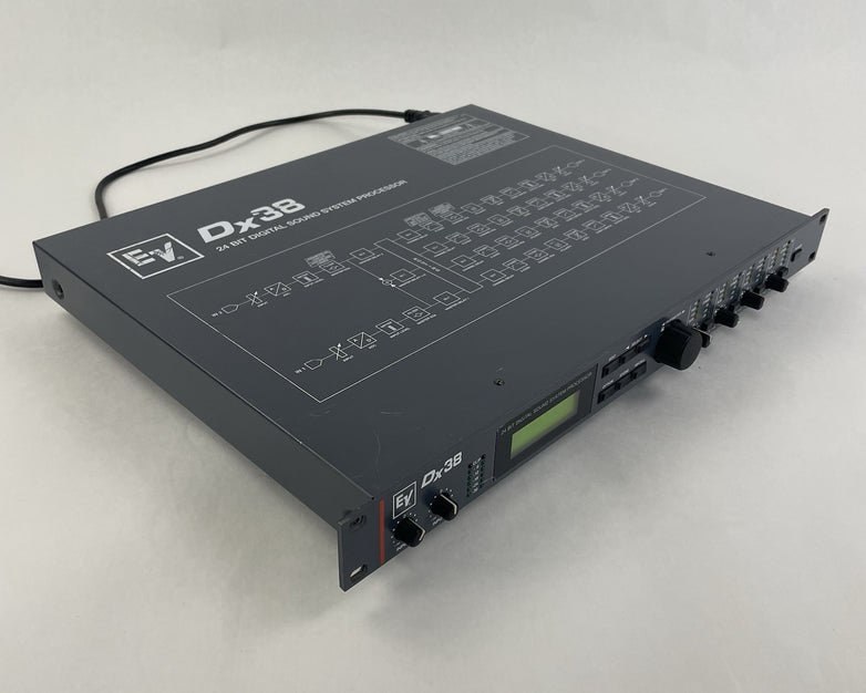 Electro-Voice (EV) Dx38 Digital Sound System Processor - Tested