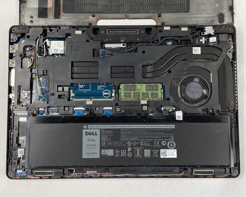 Dell Precision 3510 15.6" Core i7-6820HQ 2.7 GHz 8 GB RAM No SSD No OS No Batt