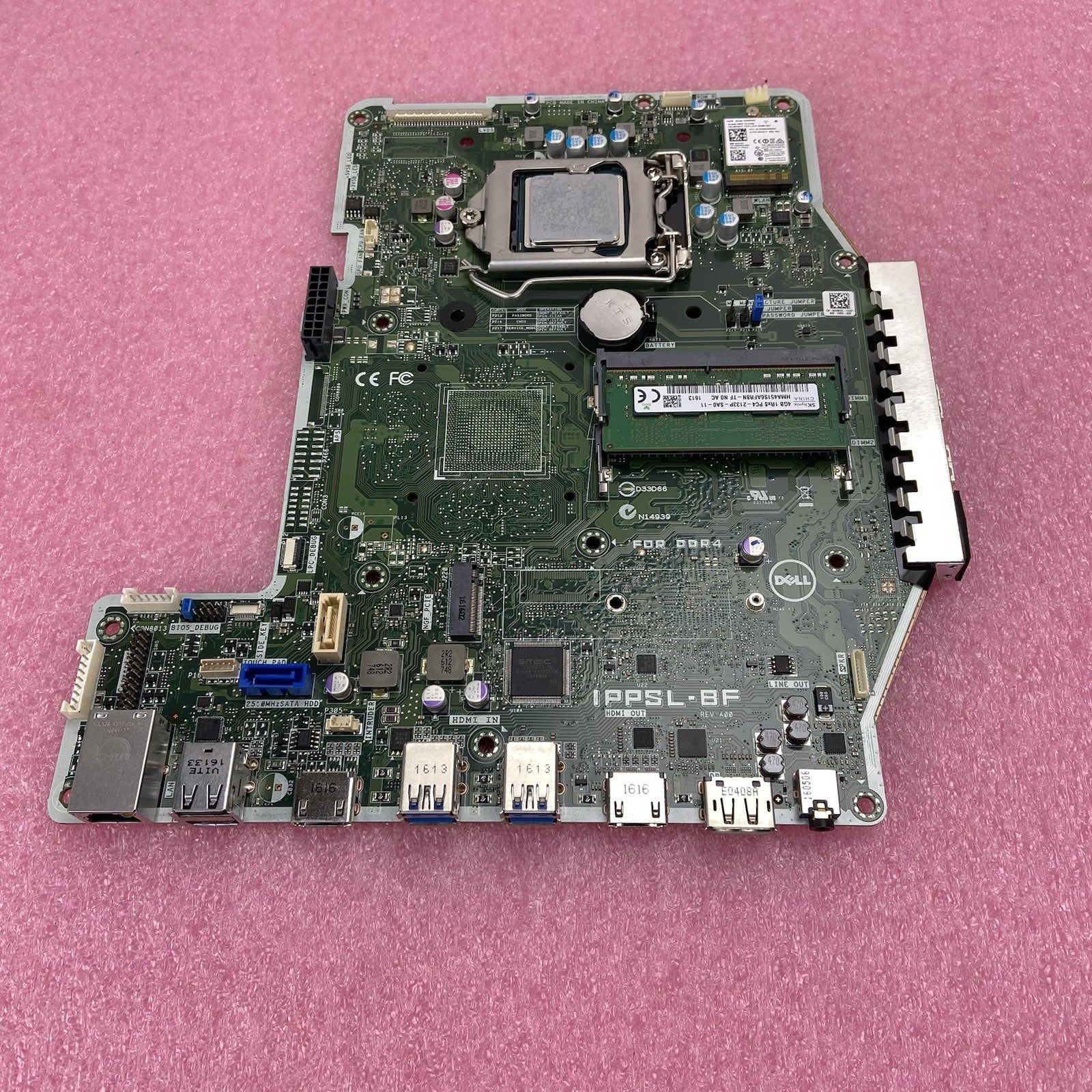 Dell Optiplex 7440 AIO Motherboard Intel Core i3-6100 3.7GHz 4GB RAM 2
