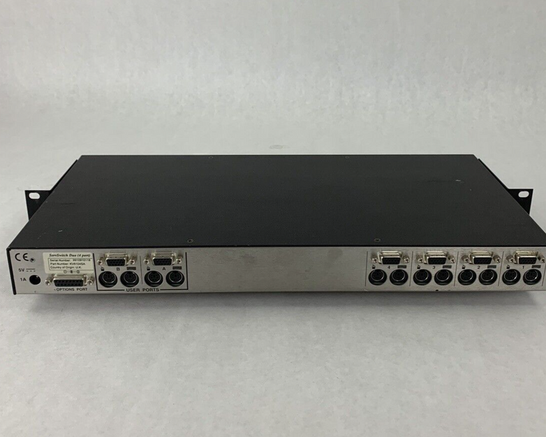 Black Box ServSwitch Duo KV6104SA 2 4 Channel Tested