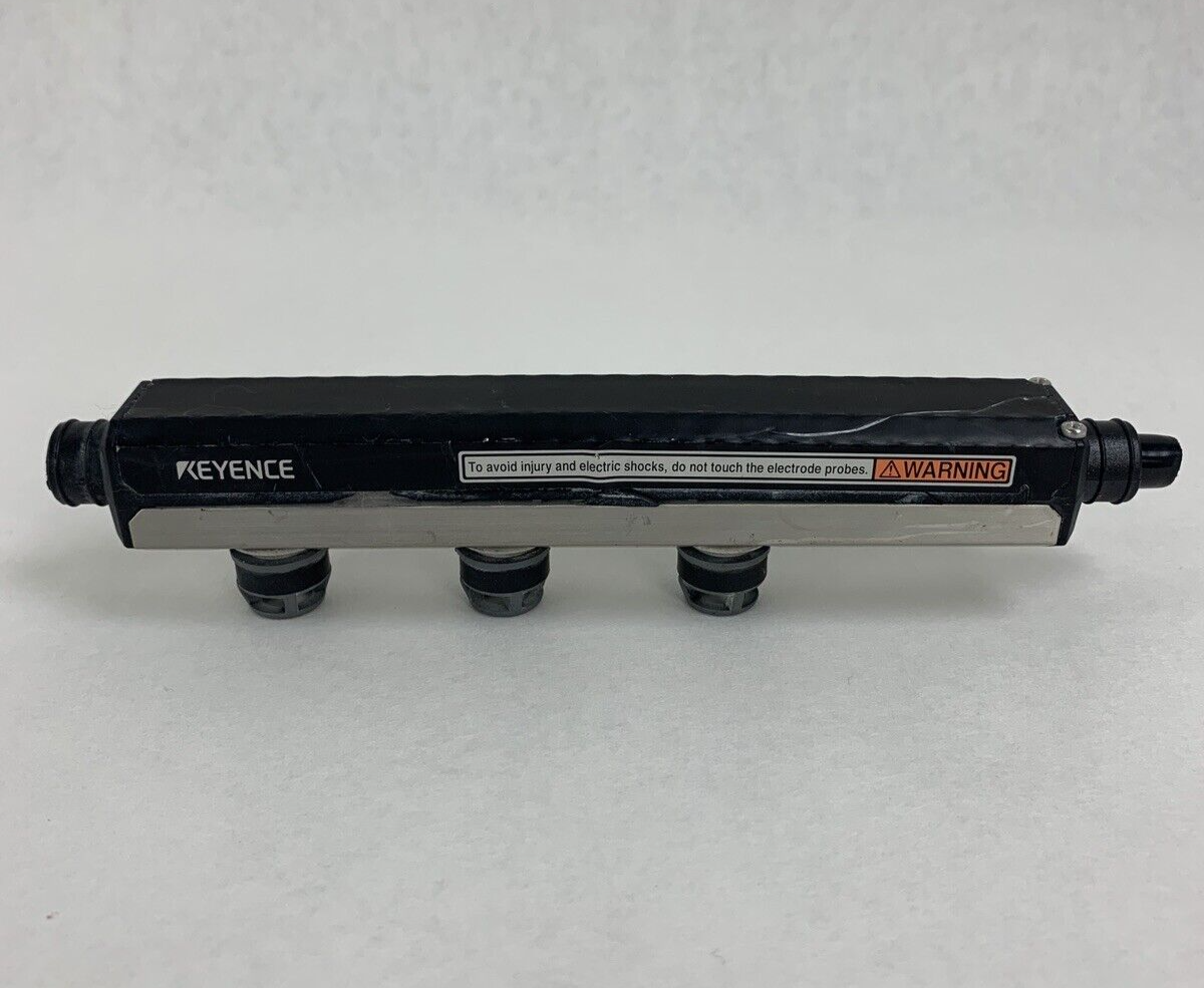 Keyence SJ-M030G HighPerformance Static Eliminator Cord Cut Parts or Repair