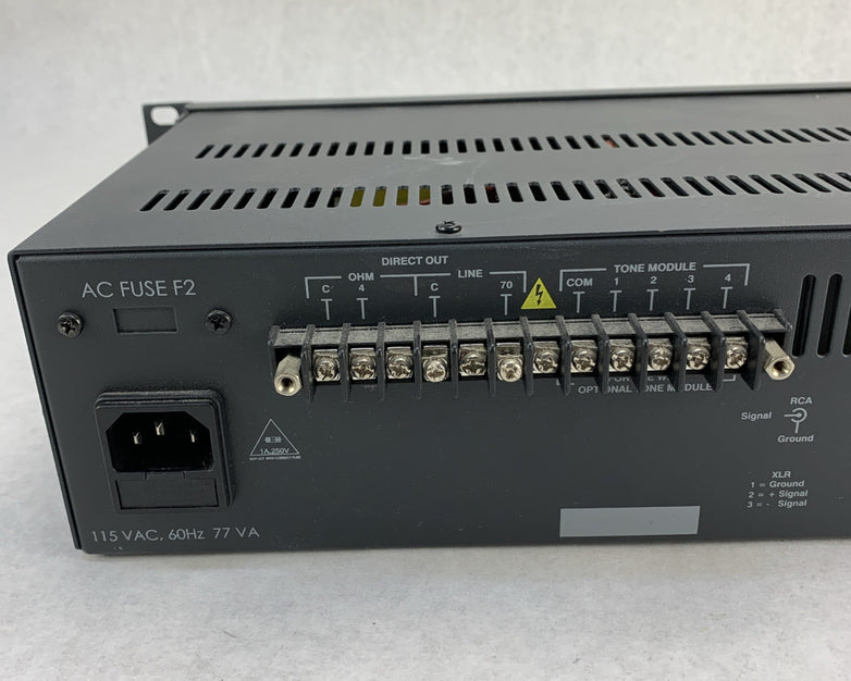 Australian Monitor Installlation Series AMC30 2RU 30W Mixer Amplifier