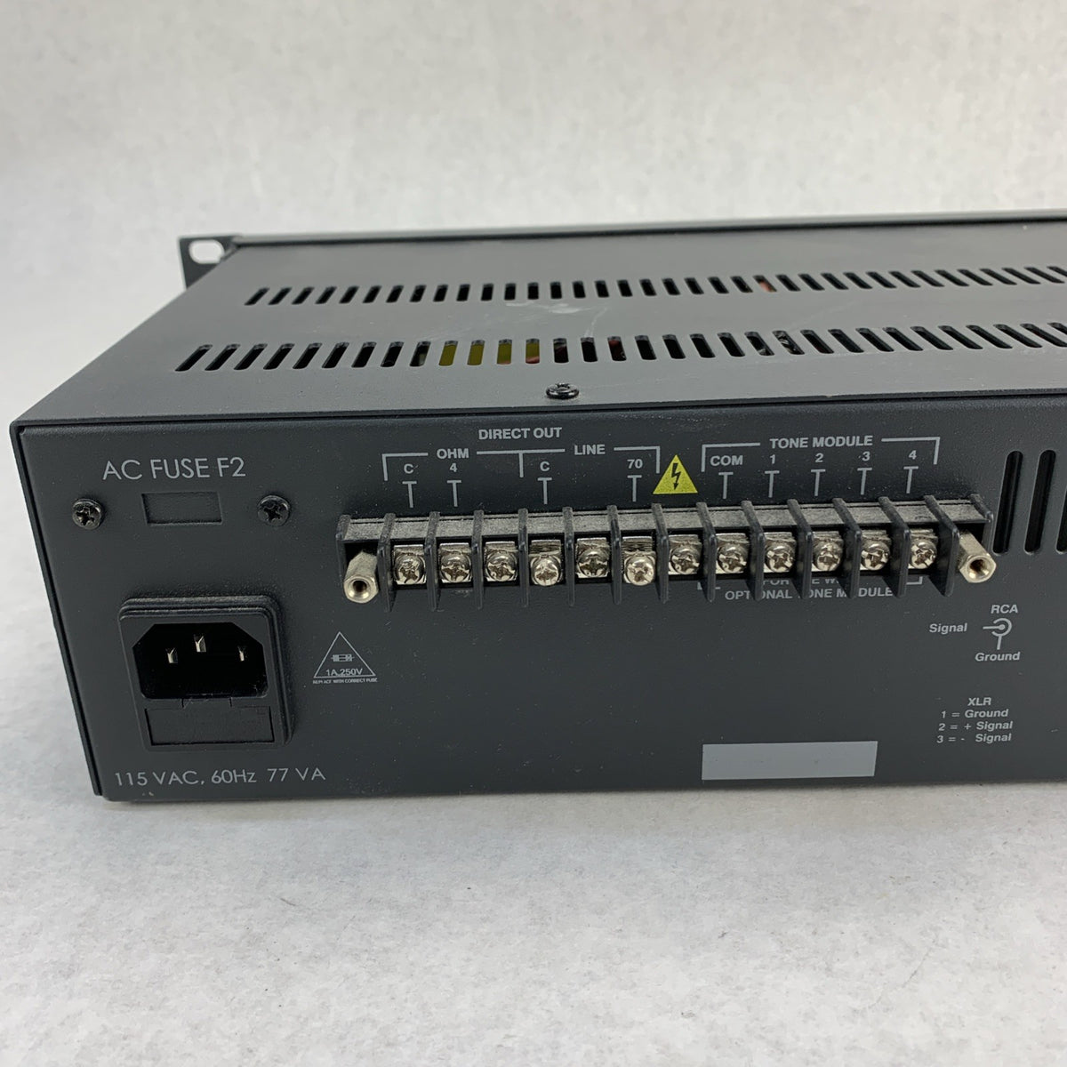Australian Monitor Installlation Series AMC30 2RU 30W Mixer Amplifier7