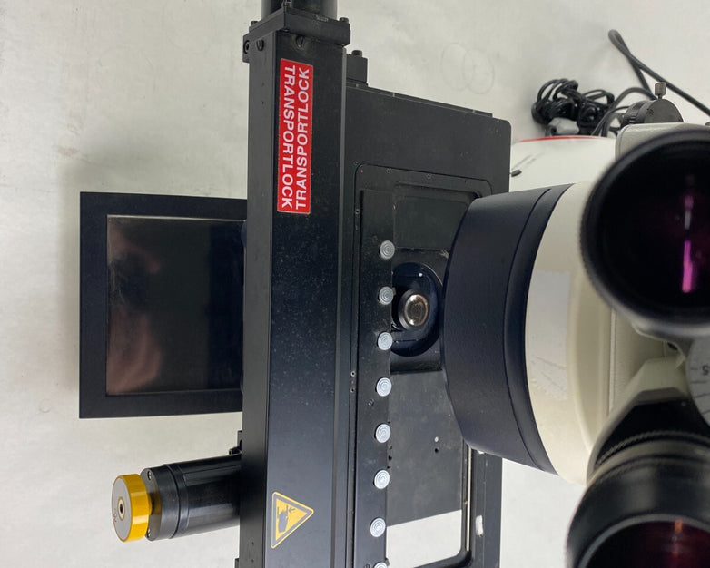 Leica DM6000M Microscope w/ Objectives Power Supplies Clemex Camera