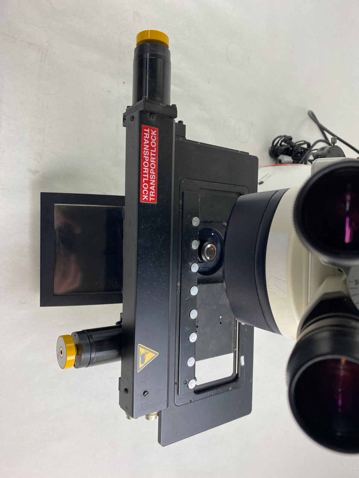 Leica DM6000M Microscope w/ Objectives Power Supplies Clemex Camera