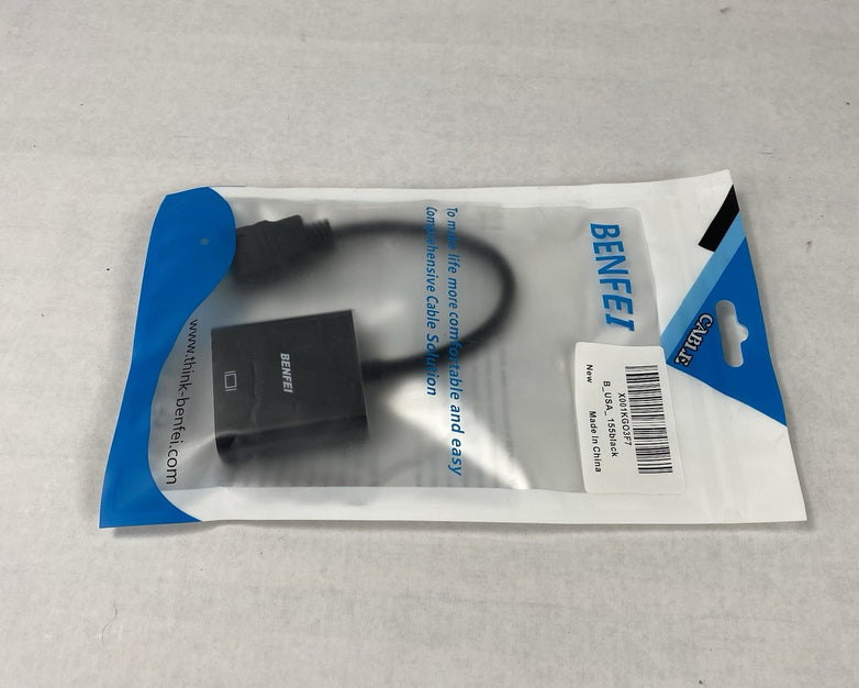 Benfei X001KGO3F7 B_USA_155black DisplayPort to HDMI Adapter (Lot of 11)