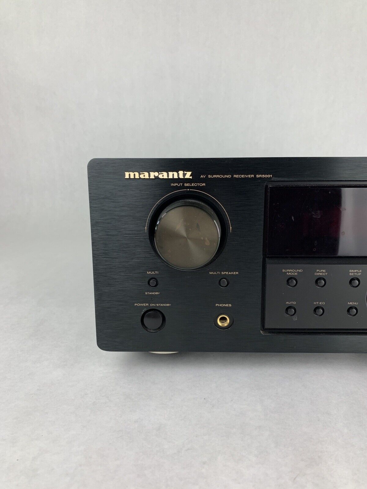 Marantz SR5001 90 watt Receiver No Power For Parts and Repair