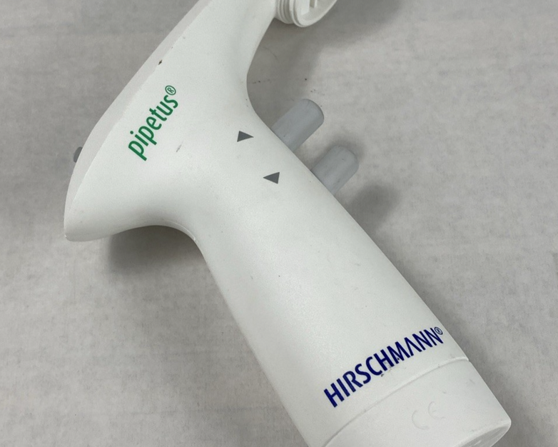 Hirschmann Pipetus Electronic Pipette Missing Head Attachment Untested