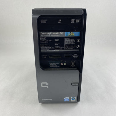 HP Compaq Presario SR5350F MT Pentium Dual Core E2180 2GHz 2GB RAM No HDD No OS