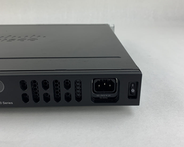 Cisco ISR4331/K9 Router Tested Reset W/  Rack Ears and NO Licenses