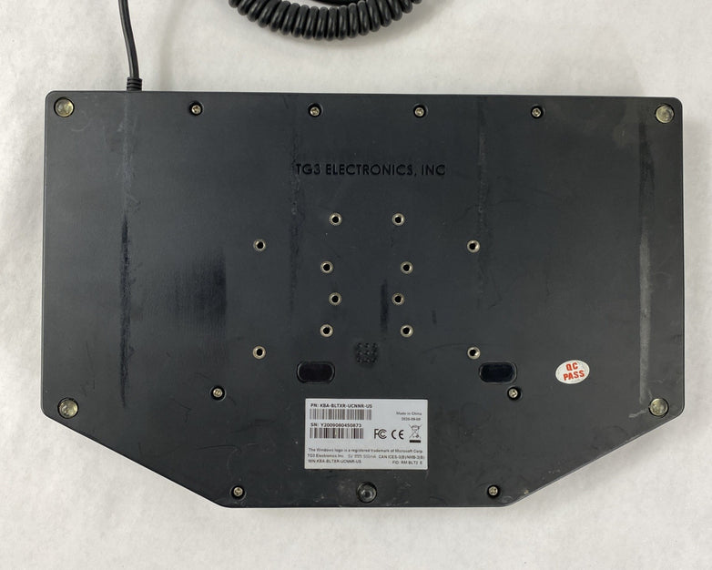 TG3 Electronics KBA-BLTXR-UCNNR-US Rugged Keyboard Tested
