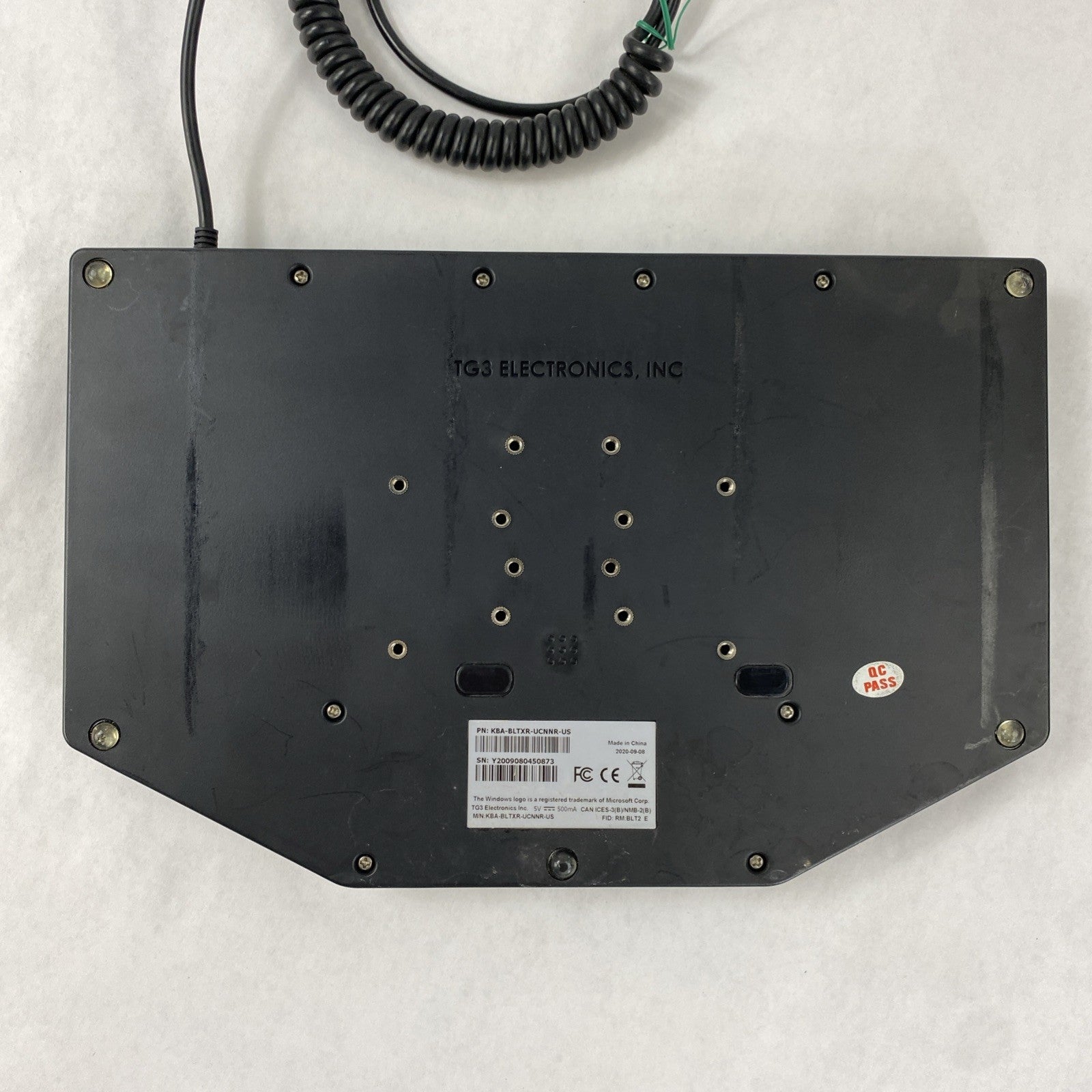 TG3 Electronics KBA-BLTXR-UCNNR-US Rugged Keyboard Tested13