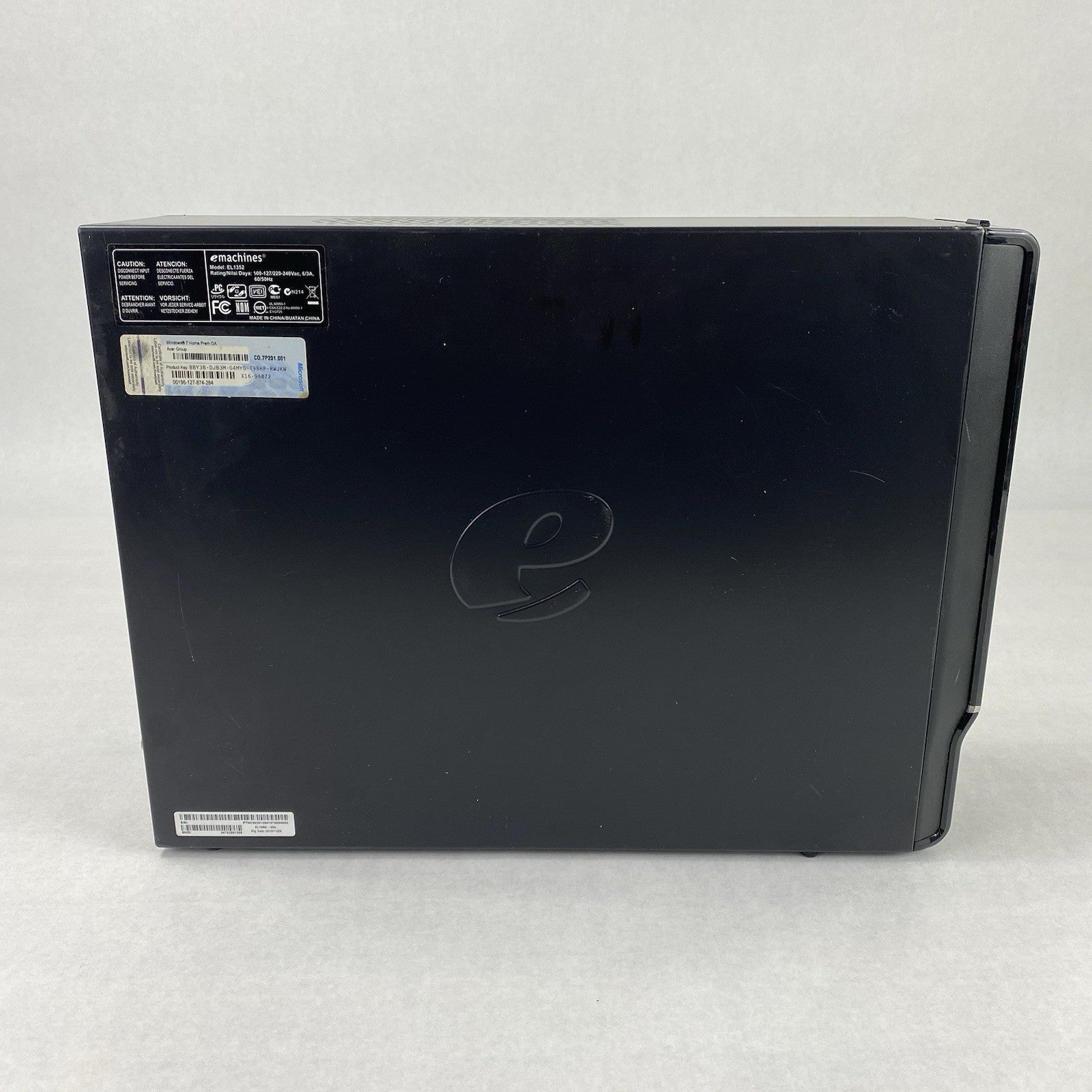 eMachines EL1352-23e SFF AMD Athlon II x2 255 3.10GHz 4GB RAM No HDD No OS