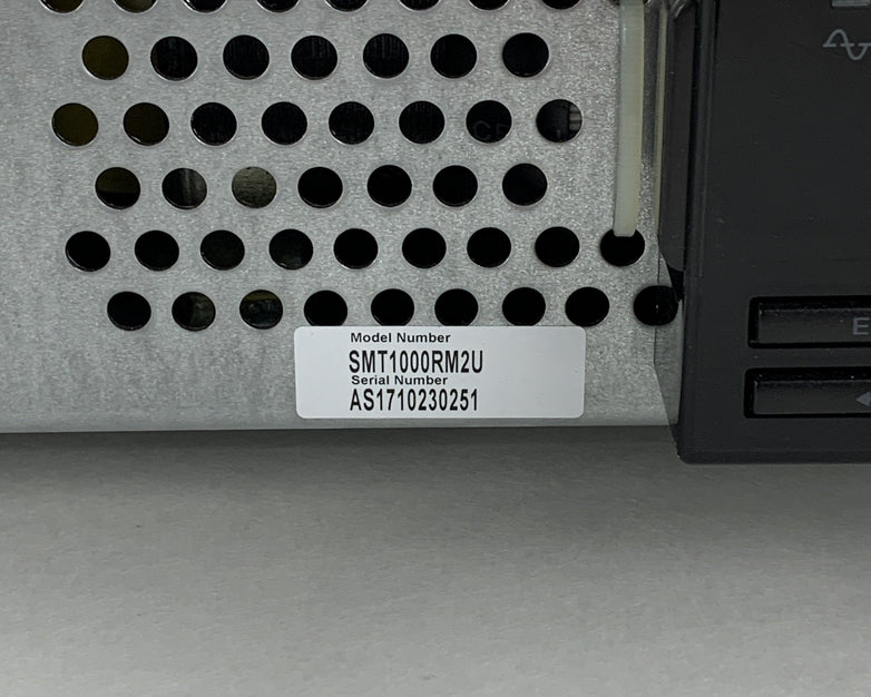 APC SMT1000RM2U Smart UPS Back Up Tested  No Batteries