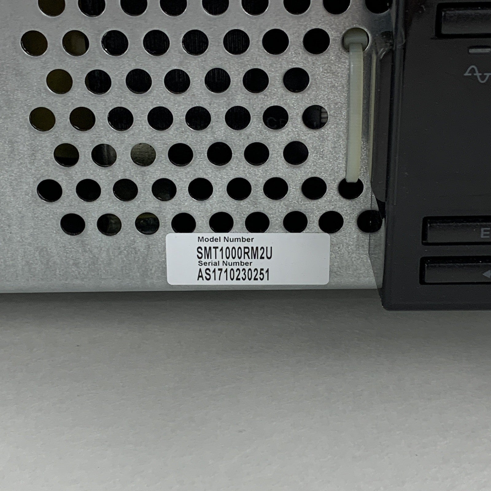 APC SMT1000RM2U Smart UPS Back Up Tested  No Batteries