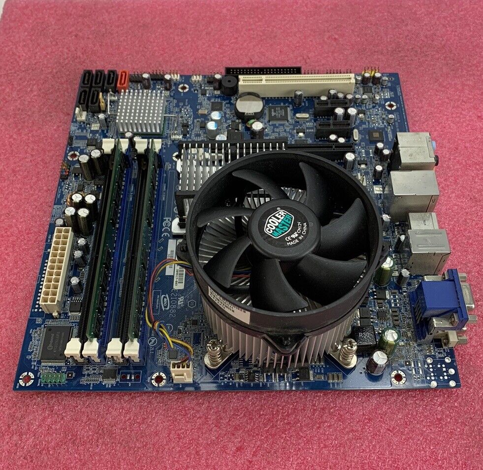 Intel DG33TL Motherboard Intel Pentium Dual E2160 1.8GHz 2GB RAM w/Shield