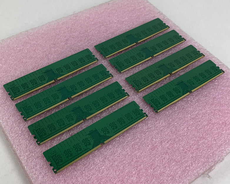 Crucial CT8G4DFS8213.C8FDD1 8 GB DDR4 Ram Memory2133 UDIMM 1.2V Lot of 8